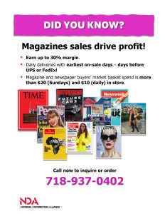 Magazines sales drive profit 